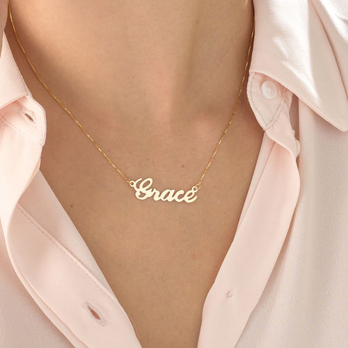 10k Gold Classic Name Necklace