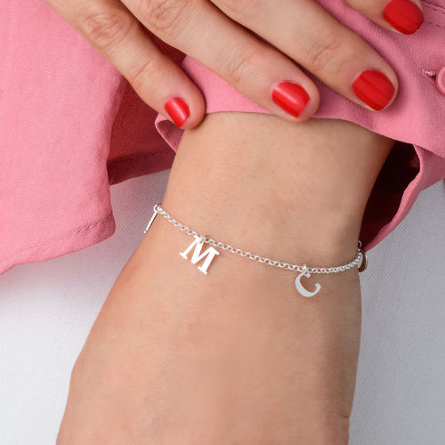 Name Bracelet in Silver